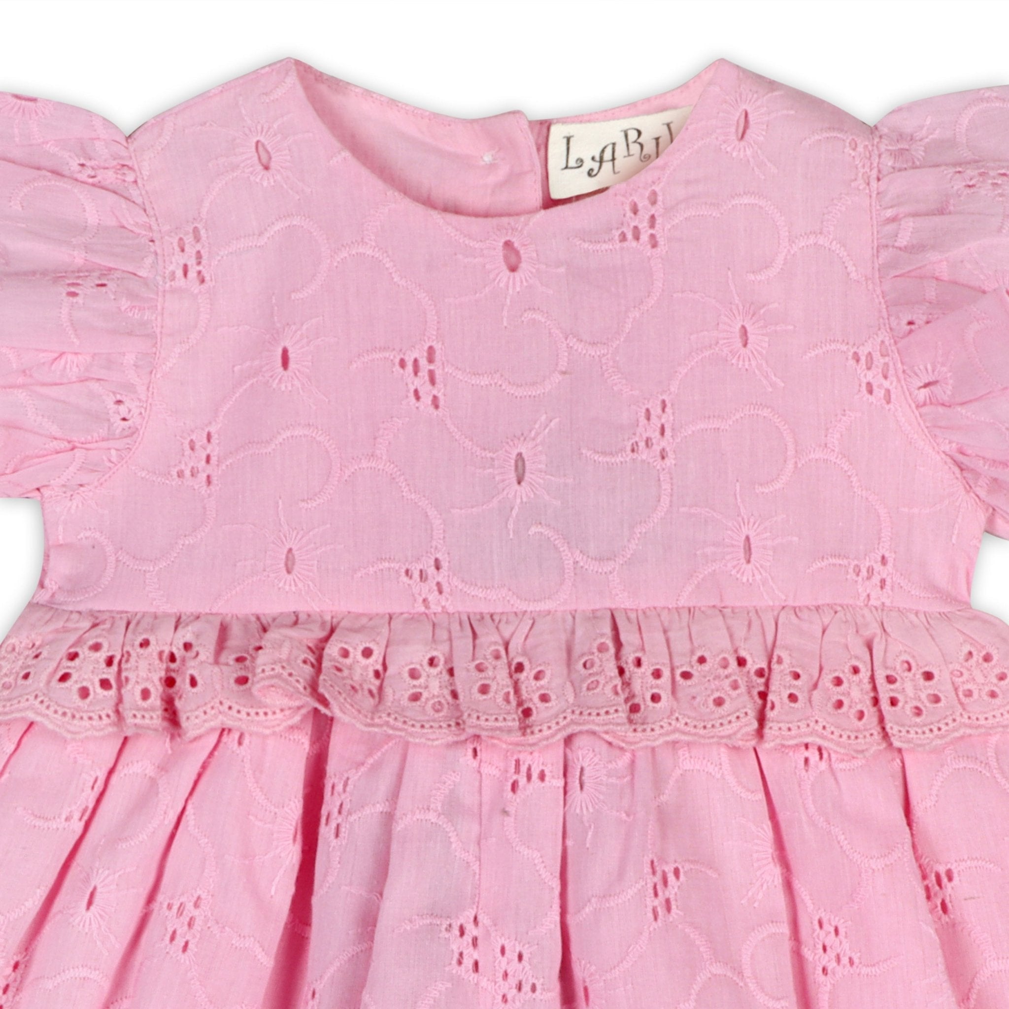 Cherry Blossom Schiffli Romper